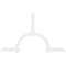 Ekena Millwork Ericson Architectural Grade PVC Gable Bracket, 84"W x 49"H x 2"D x 4"F, 14/12 Pitch GBP084X49X0204ERI00 - alternate 5